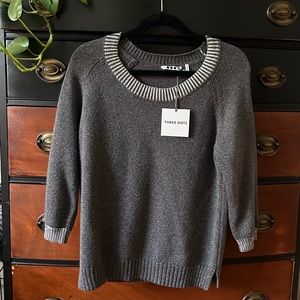 NWT Three Dots Sweater Small